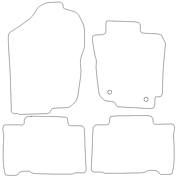 Toyota RAV4 Hybrid Car Mats